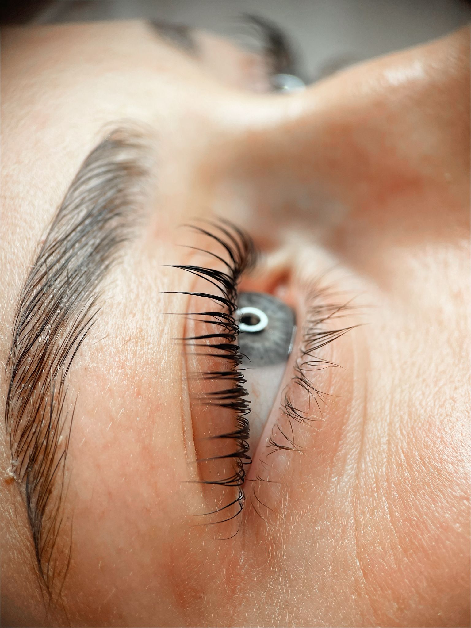 Open blik na lash lift